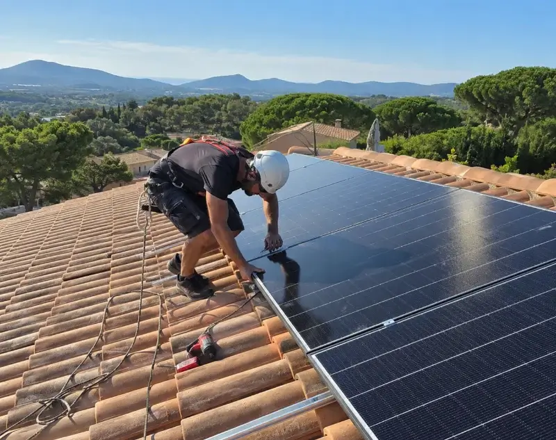 Installateur panneaux solaires Rignieux-le-Franc — pose photovoltaïque sur toiture