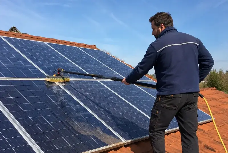 Nettoyage et entretien de panneaux solaires à Rignieux-le-Franc